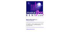Desktop Screenshot of musicalboxrent.com